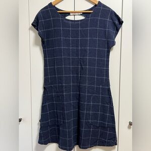 Sabrina Butterfly cotton/linen dress size S